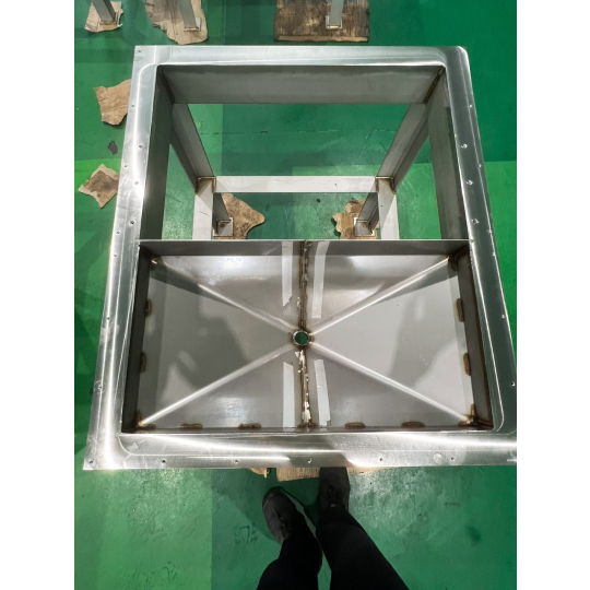 chi tiết máy  được gia công CNC sau khi hàn ghép
